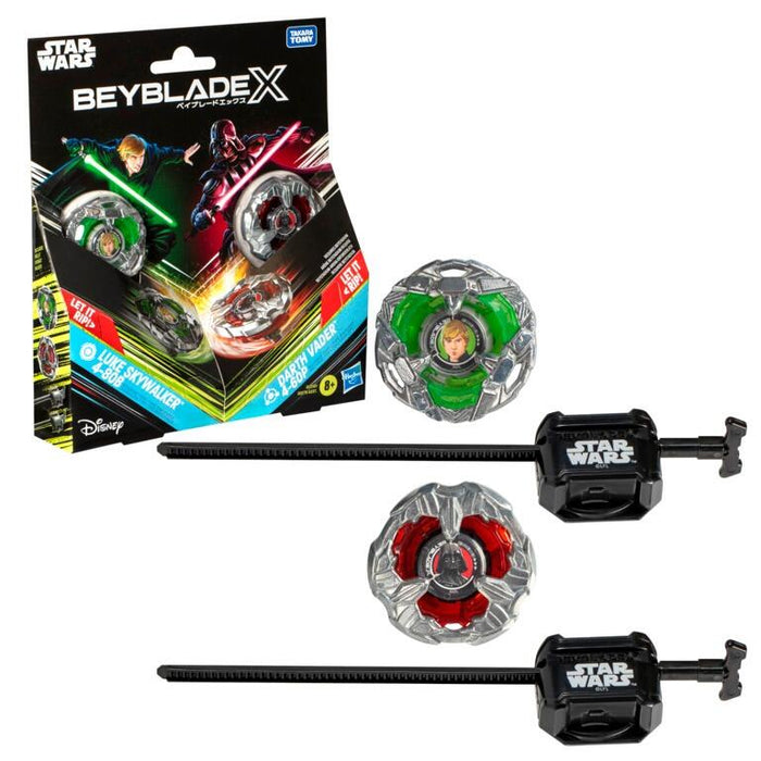 Beyblade X Star Wars - Luke Skywalker 4-80B vs Darth Vader 4-60B Multipack