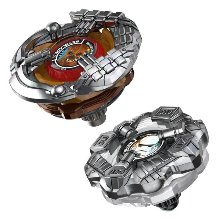 Beyblade X Star Wars Chewbacca 4-80LF vs Stormtrooper 5-70B Two Pack