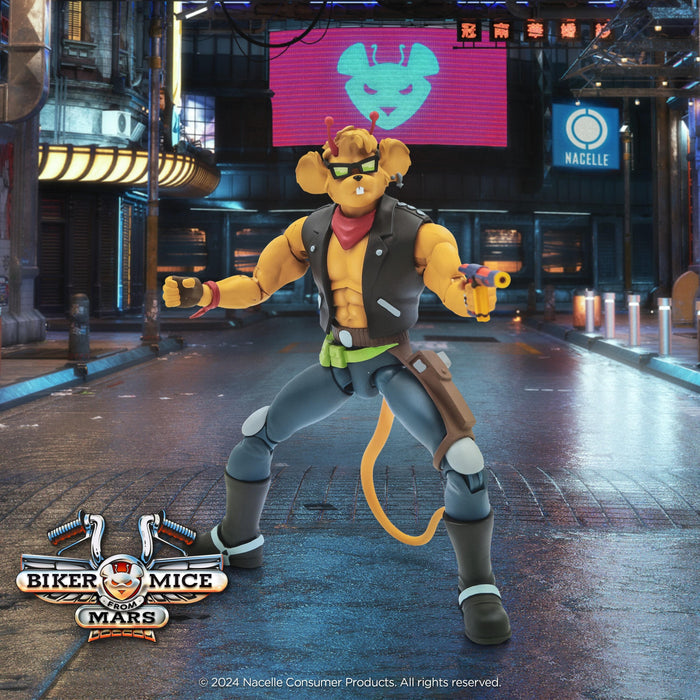 Biker Mice from Mars Action Figure Wave 1 - Throttle