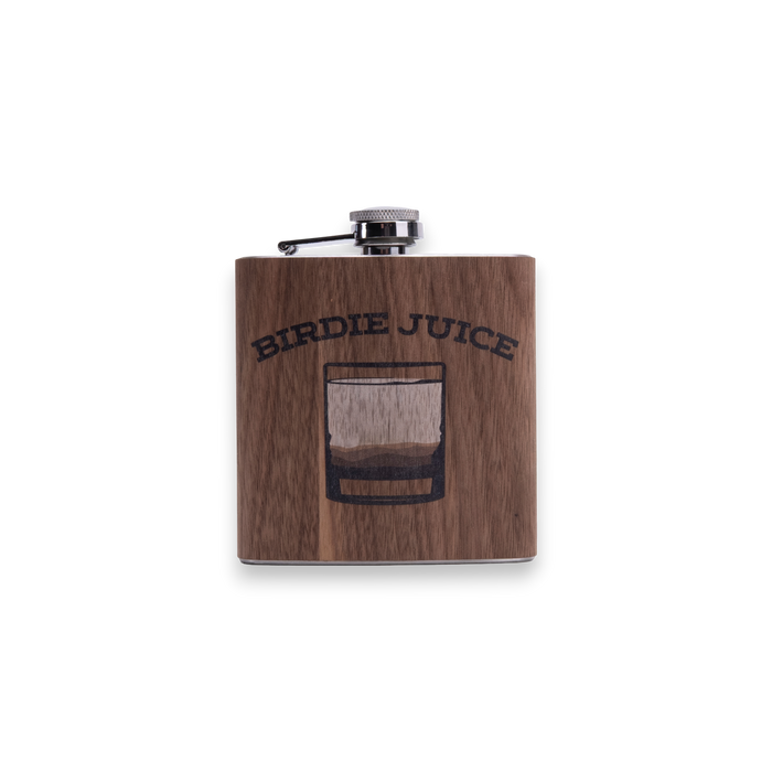 Birdie Juice 6oz Stainless Steel Hip Flask