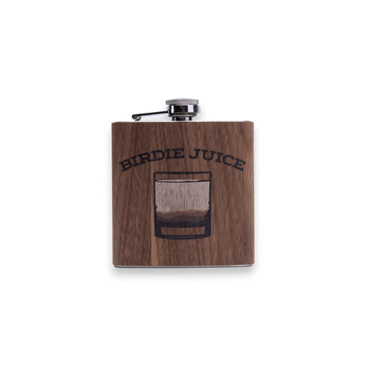 Birdie Juice 6oz Stainless Steel Hip Flask