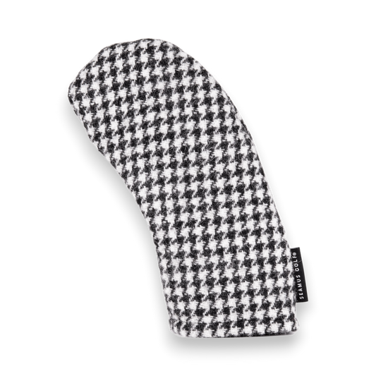 Black and White Houndstooth Tweed Hybrid