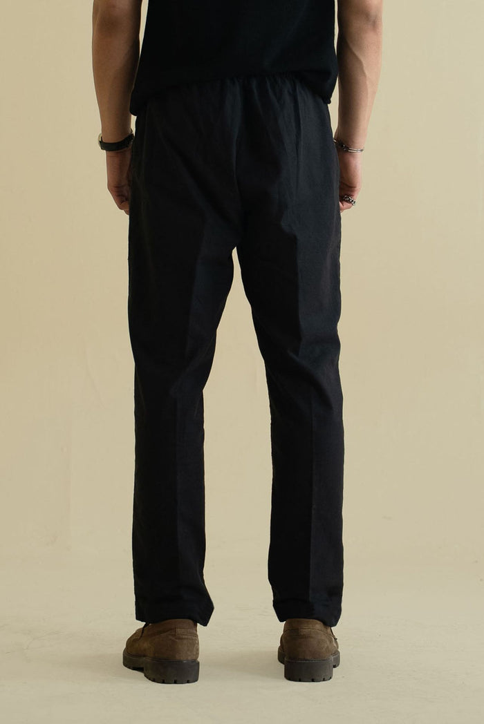 Black Linen Pant