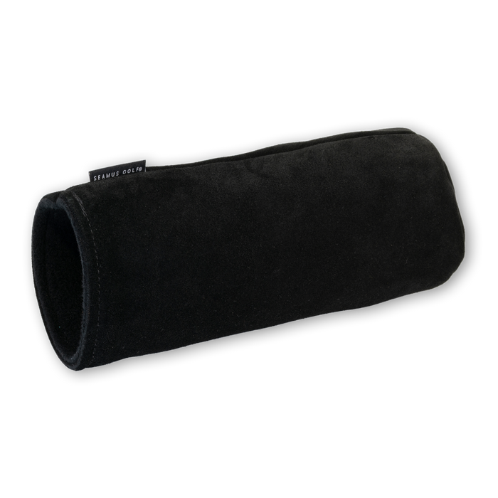 Black Suede Leather Driver