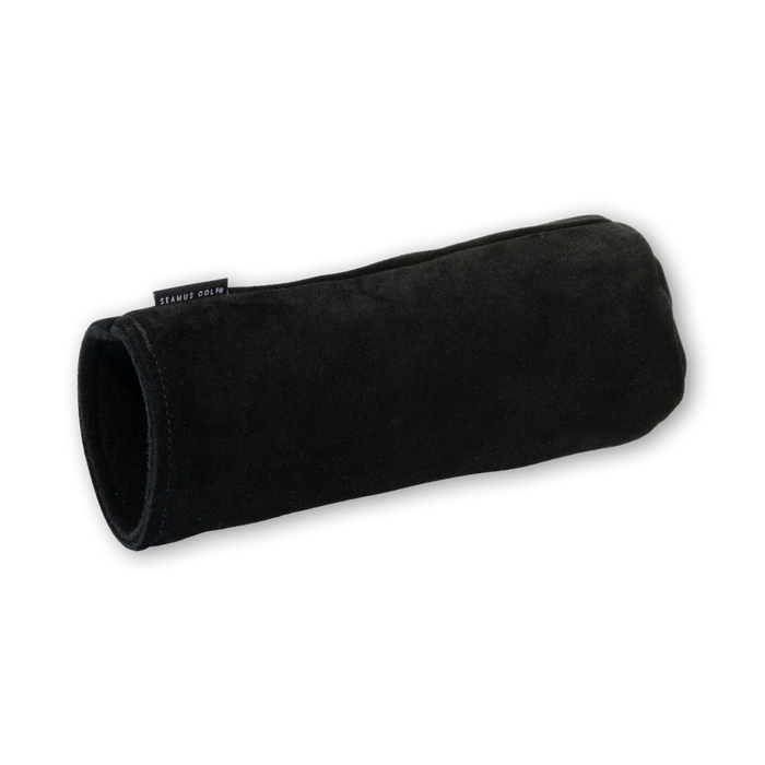 Black Suede Leather Driver
