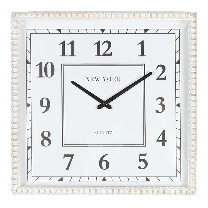 Bobbled Timepiece Wall Clock 40cm