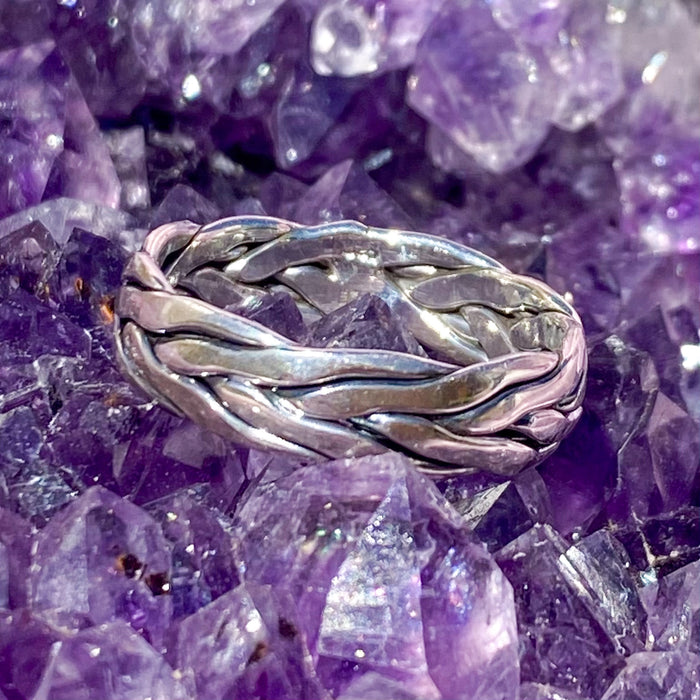 Braided 925 Sterling Silver Ring