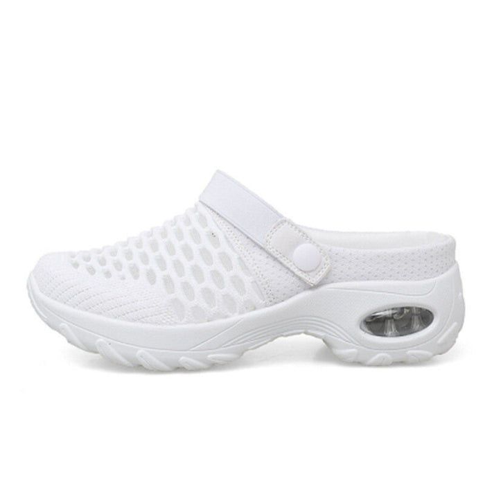 Breathable Mesh Walking Shoes – Slip-On Sandals
