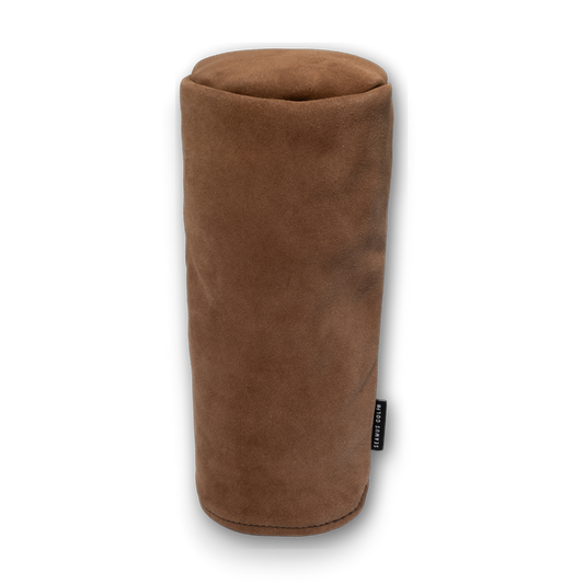 Brown Suede Leather Driver