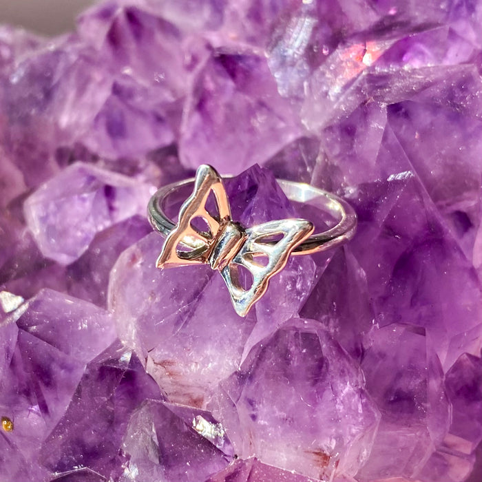 Butterfly 925 Sterling Silver Ring