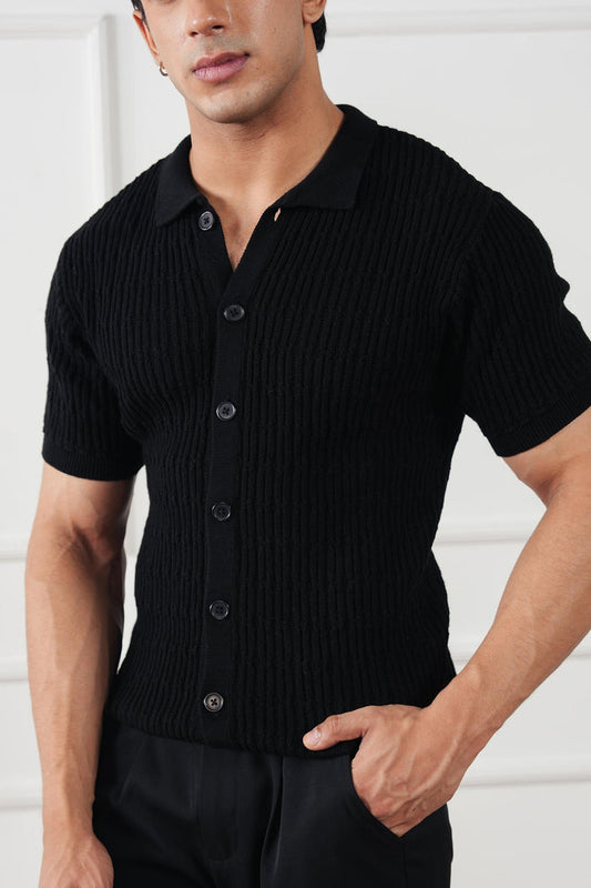 Cable Knit Shirt (MKB-01)