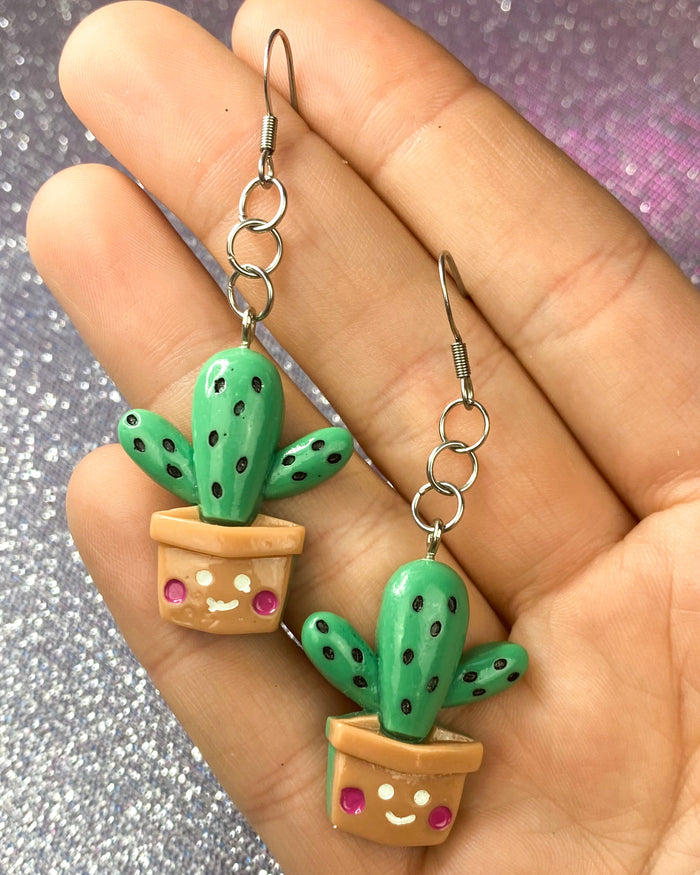 Cactus Earrings