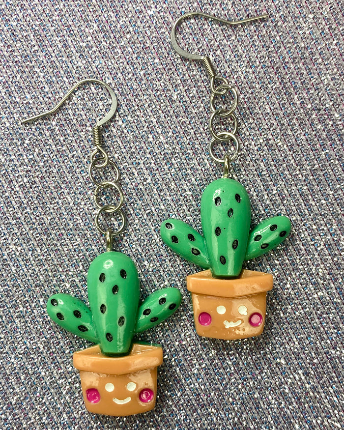 Cactus Earrings