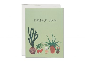 CACTUS THANK YOU CARD