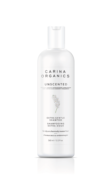 CARINA ORGANICS UNSCENTED EXTRA GENTLE SHAMPOO
