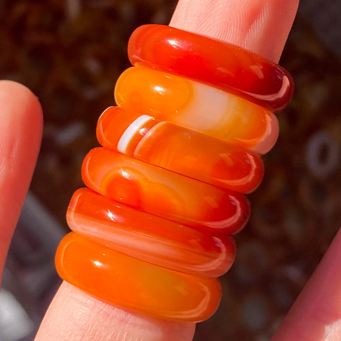 Carnelian Agate Ring