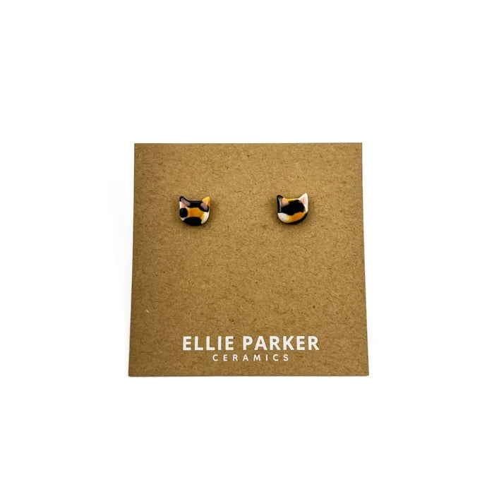 CAT LADY EARRING-CALICO