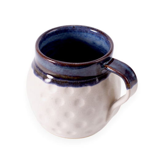Ceramic Golf Ball Mug - Blue