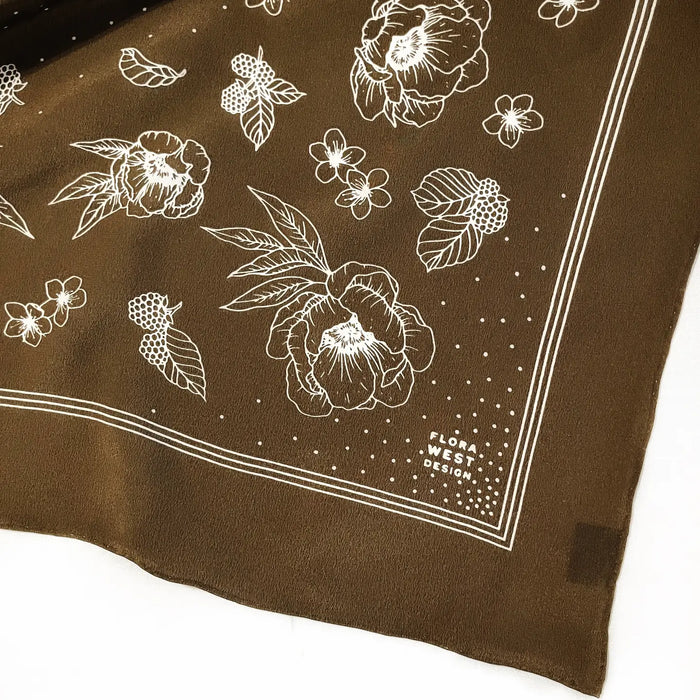 CLASSIC DEEP OLIVE FLORAL