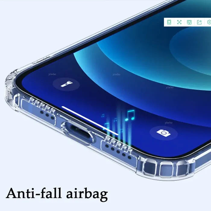 an iphone with a screen protector on it