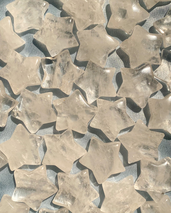 Clear Quartz Star