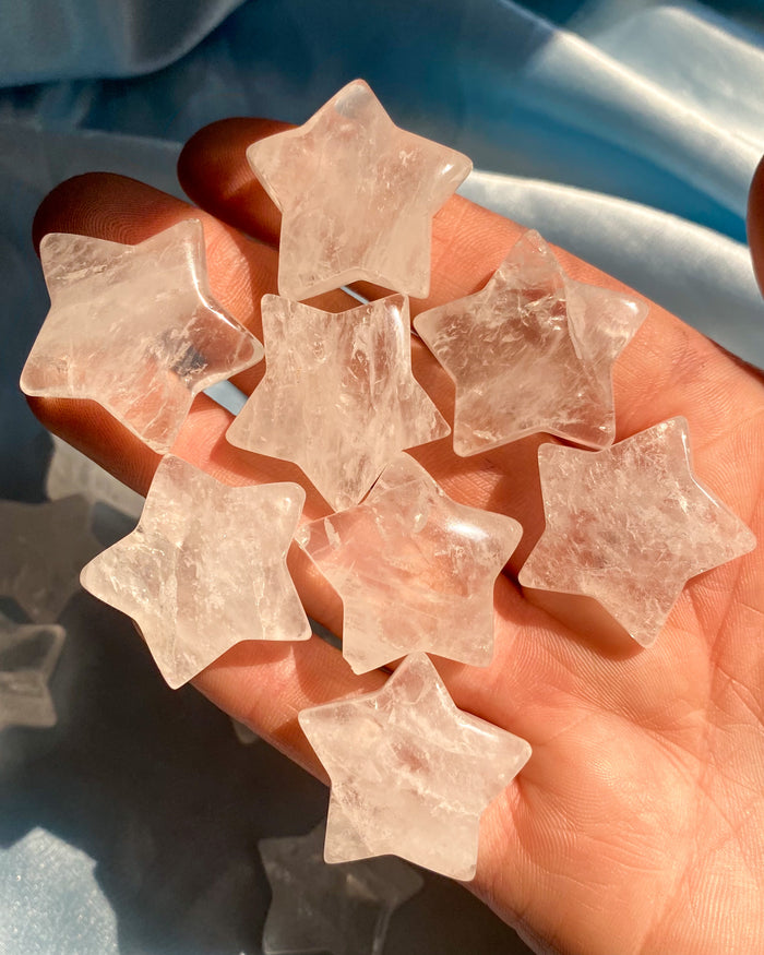 Clear Quartz Star