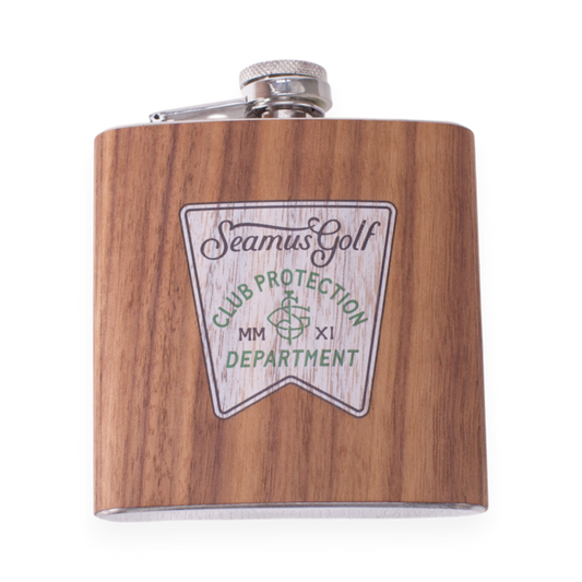 Club Protection | 6oz Stainless Steel Hip Flask