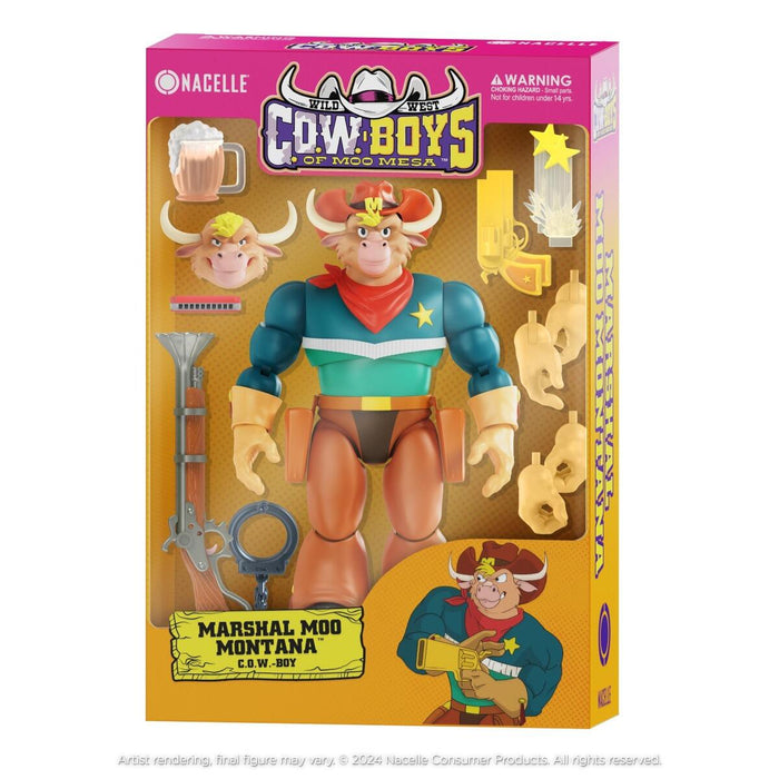 C.O.W.-Boys of Moo Mesa 7-Inch Scale Action Figure Wave 1 - Marshal Moo Montana