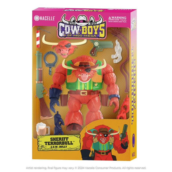 C.O.W.-Boys of Moo Mesa 7-Inch Scale Action Figure Wave 1 - Sheriff Terrorbull