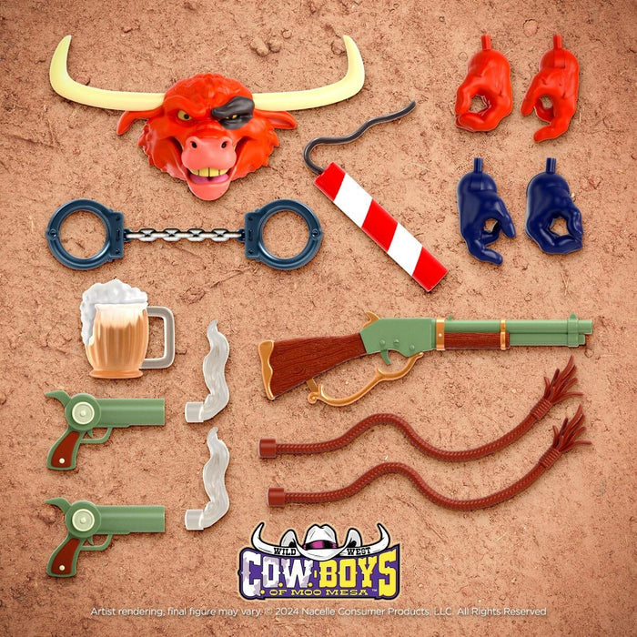 C.O.W.-Boys of Moo Mesa 7-Inch Scale Action Figure Wave 1 - Sheriff Terrorbull