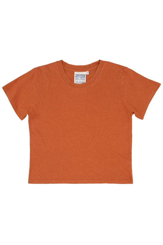 CROPPED LOREL TEE PUMPKIN SPICE