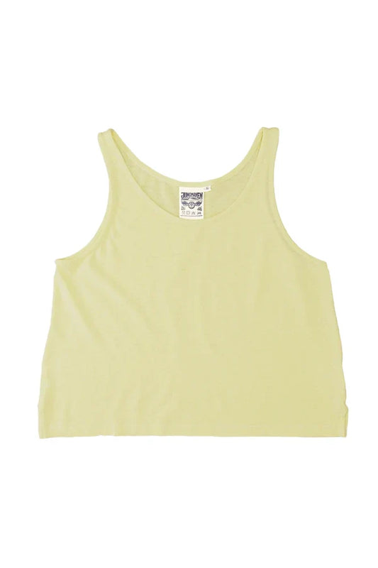 CROPPED TANK SUNBLEACHED YELLOW