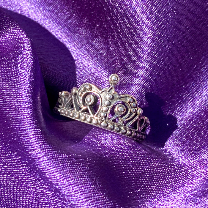 Crown 925 Sterling Silver Ring