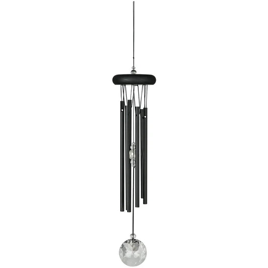 CRYSTAL MEDITATION CHIME - BLACK