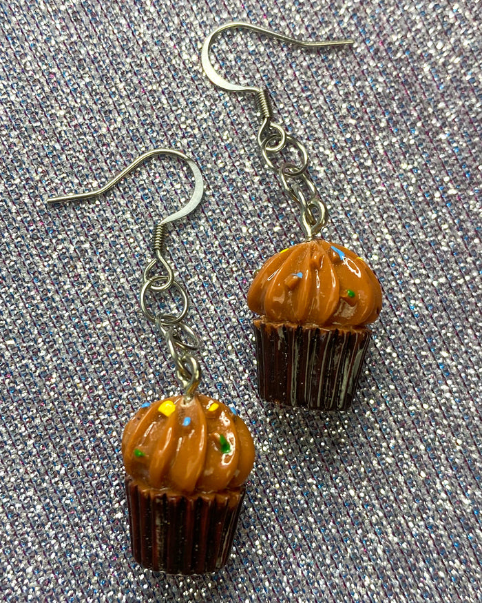 Cupcake Earrings
