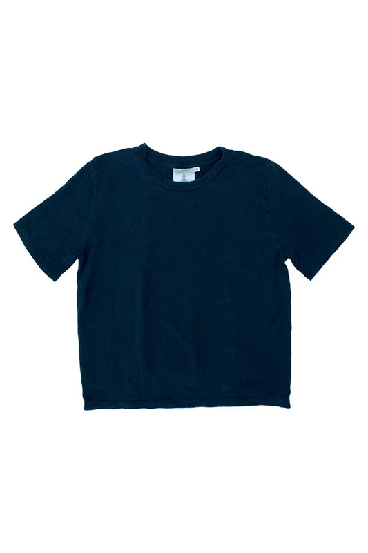 DAKOTA CROPPED TEE NAVY