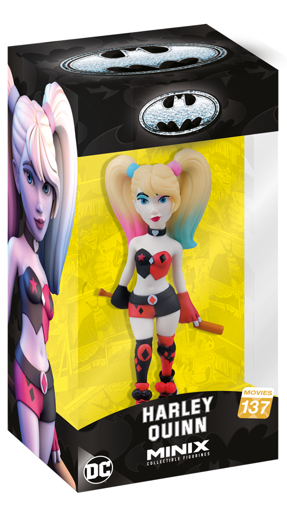 DC Batman Minix 5 Inch Collectible Figurine - Harley Quinn