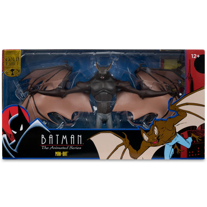DC Direct: Batman The Animated Series 6 Inch Deluxe Action Figure - Man-Bat (NYCC) (Gold Label)