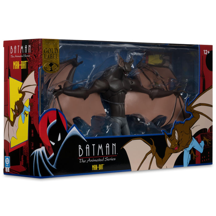 DC Direct: Batman The Animated Series 6 Inch Deluxe Action Figure - Man-Bat (NYCC) (Gold Label)