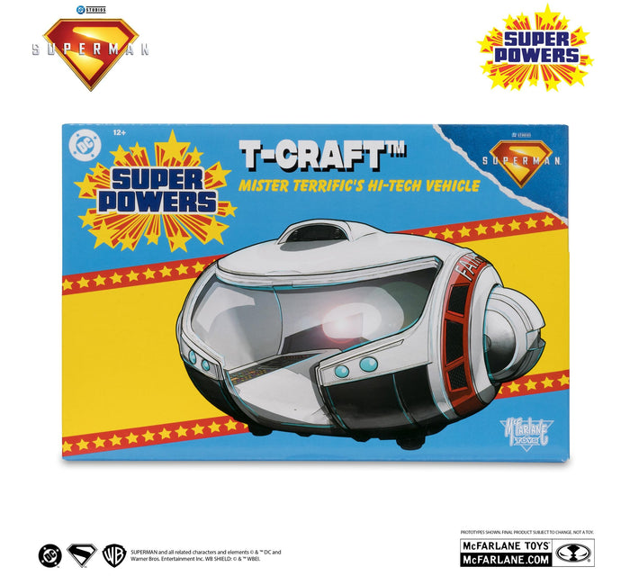 DC Direct: Super Powers 5 Inch Action Figure Vehicle - T-Craft (Superman Movie)