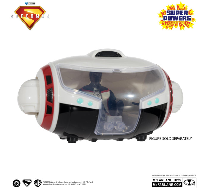DC Direct: Super Powers 5 Inch Action Figure Vehicle - T-Craft (Superman Movie)