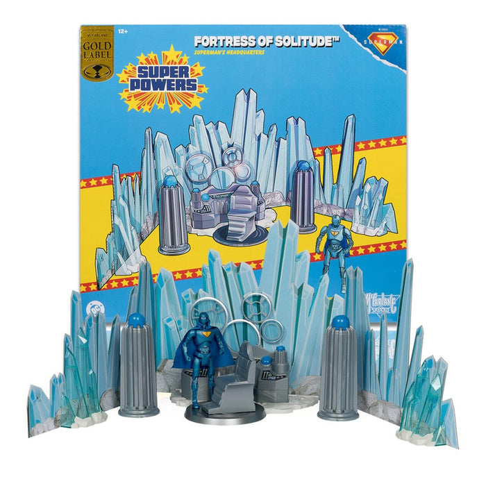 DC Direct: Super Powers 5 Inch Scale Action Figure Playset - Fortress of Solitude With Superman Robot (Superman Movie)