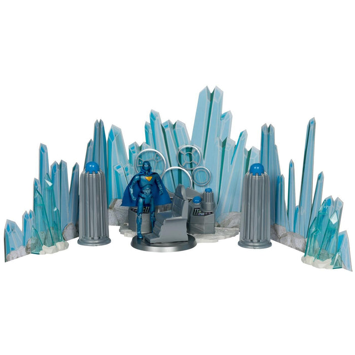 DC Direct: Super Powers 5 Inch Scale Action Figure Playset - Fortress of Solitude With Superman Robot (Superman Movie)