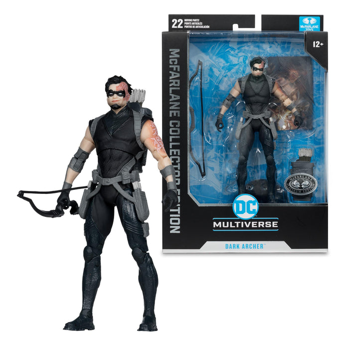 DC McFarlane Collector Edition 7 Inch Action Figure - Dark Archer (Platinum Edition)