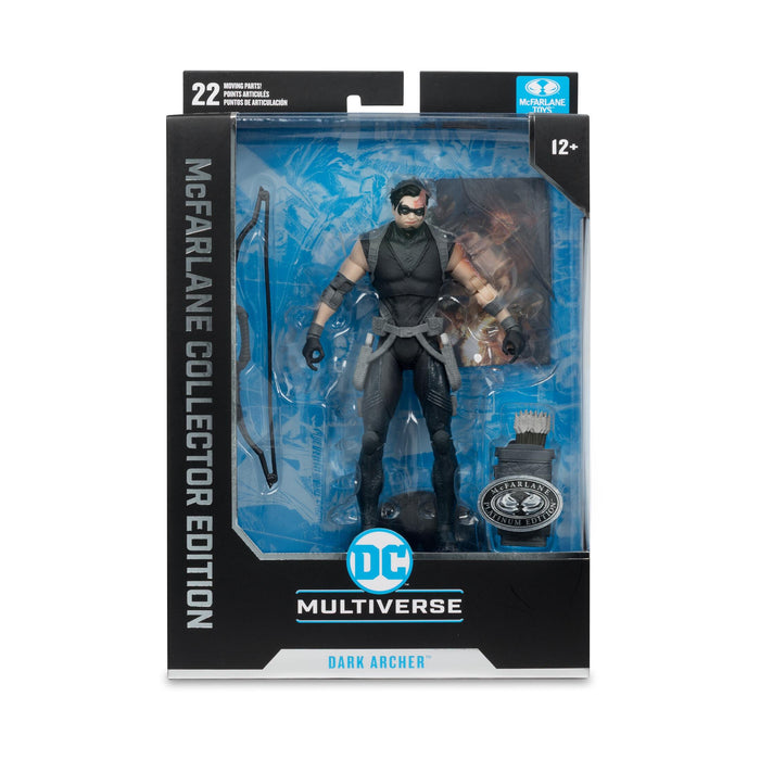 DC McFarlane Collector Edition 7 Inch Action Figure - Dark Archer (Platinum Edition)