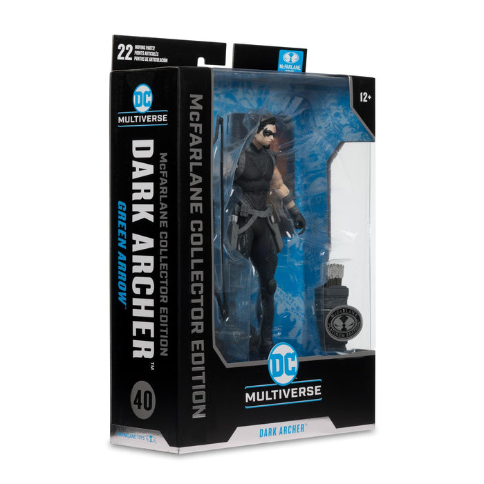DC McFarlane Collector Edition 7 Inch Action Figure - Dark Archer (Platinum Edition)
