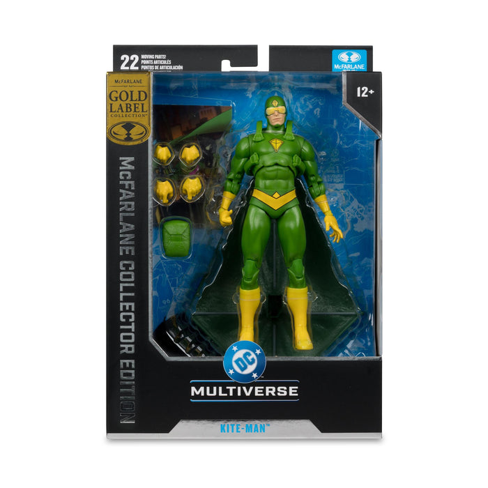 DC McFarlane Collector Edition 7 Inch Action Figure - Kite-Man (Gold Label)