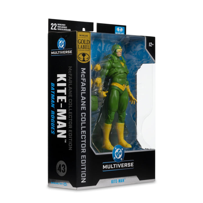 DC McFarlane Collector Edition 7 Inch Action Figure - Kite-Man (Gold Label)