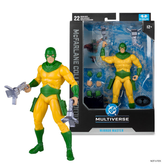 DC McFarlane Collector Edition 7 Inch Action Figure Wave 12 - Mirror Master (Platinum Edition)