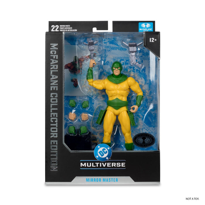 DC McFarlane Collector Edition 7 Inch Action Figure Wave 12 - Mirror Master (Platinum Edition)